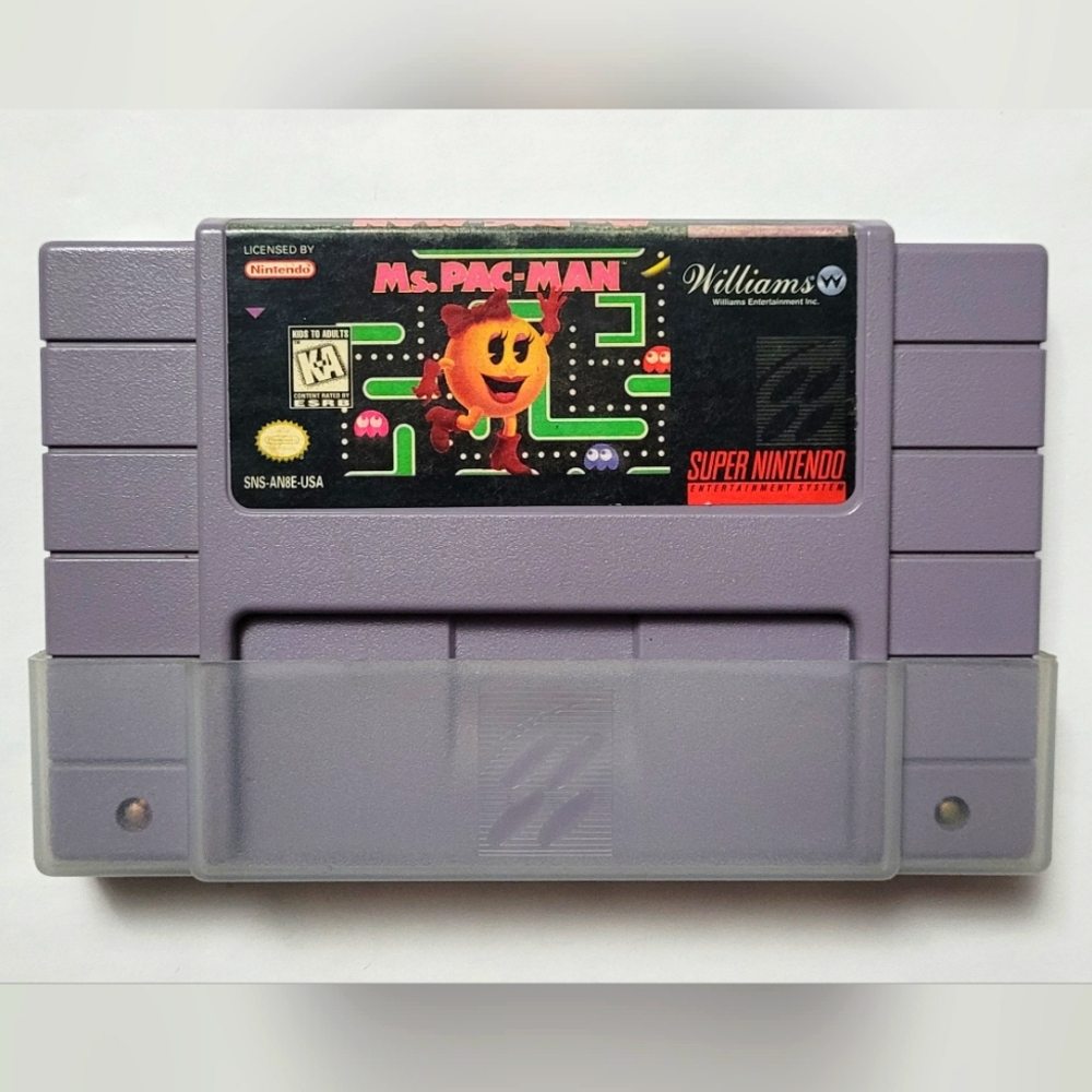 Super nintendo Ms. PAC-MAN